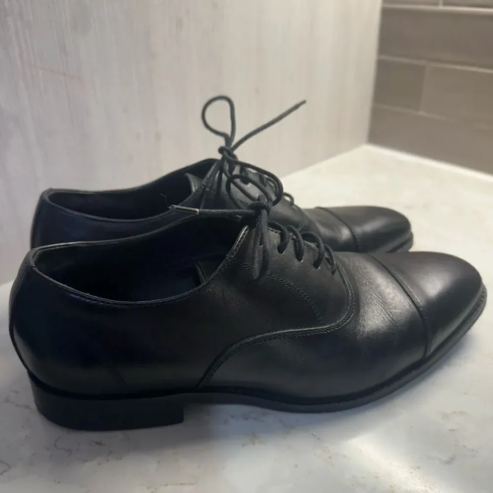 Gordon Rush Black Men’s Dress Shoes